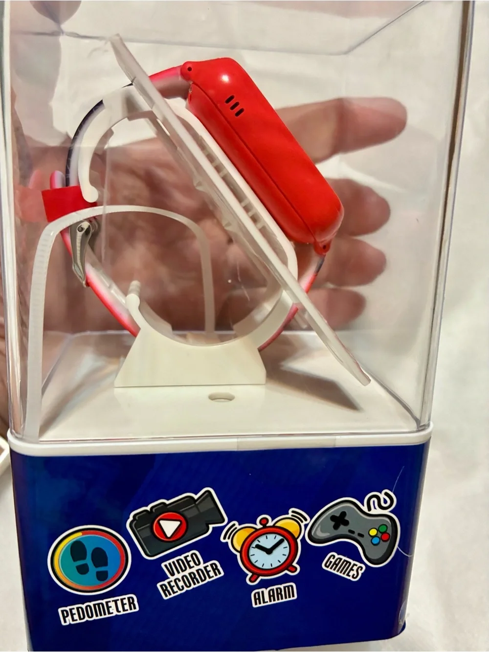 Spiderman Red Kids Touchscreen Smartwatch with Spider Graphics